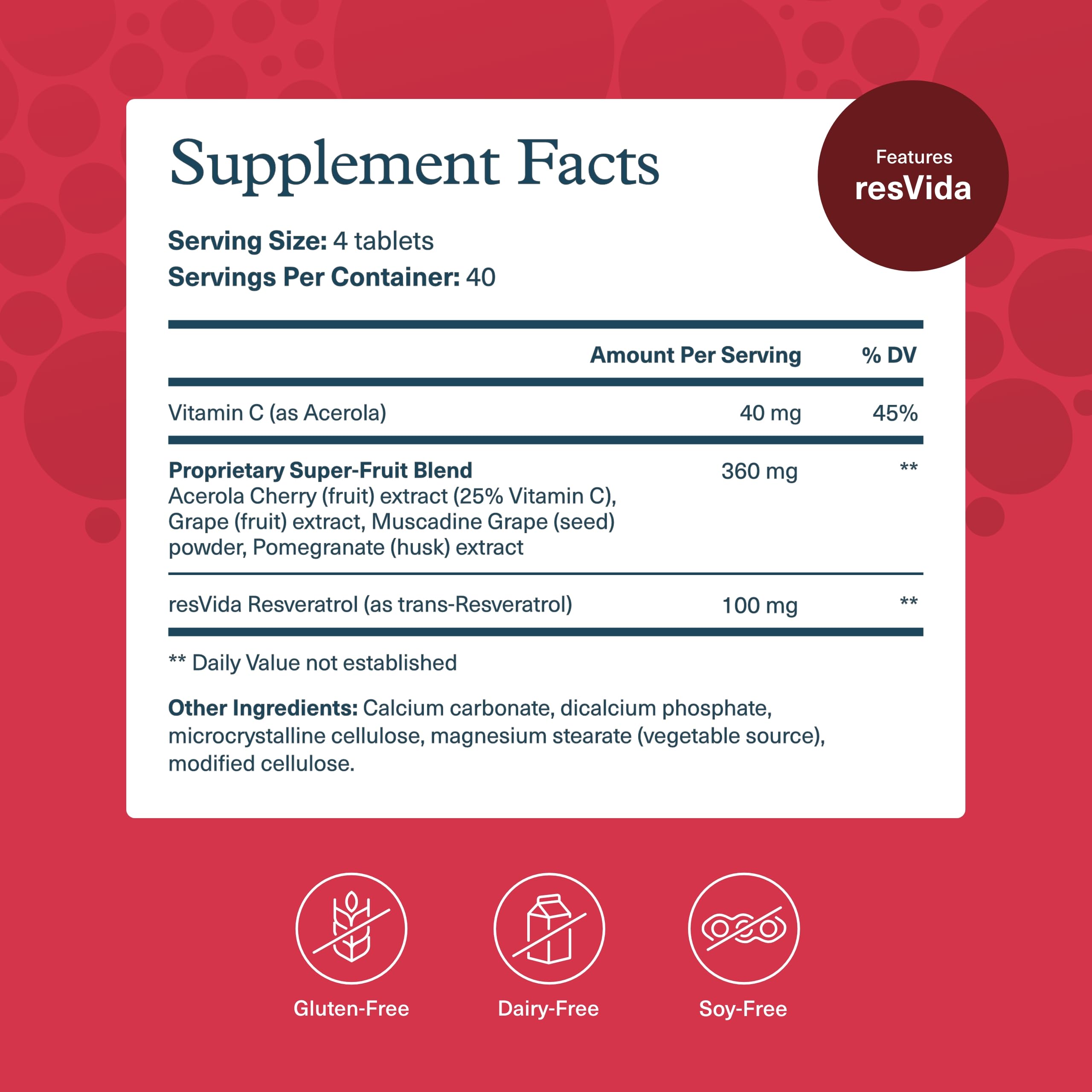Youtheory Resveratrol Advanced cápsulas; uso diario cómodo para sostenibilidad.