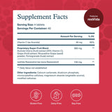 Youtheory Resveratrol Advanced cápsulas; uso diario cómodo para sostenibilidad.