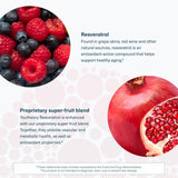 Youtheory Resveratrol: dosis diaria recomendada con agua