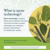 Dosificador de Youtheory Spore Probiotic Powder, dosificación cómoda para el día