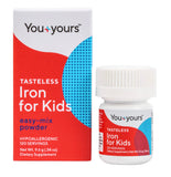 You+yours Hierro sin sabor para niños, fácil de mezclar en bebidas sin alterar el sabor.