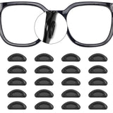 YR almohadillas nasales para gafas de silicona, antideslizantes y ajuste universal.