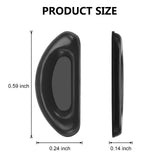 YR silicona para nariz de gafas: ajuste estable durante actividades.