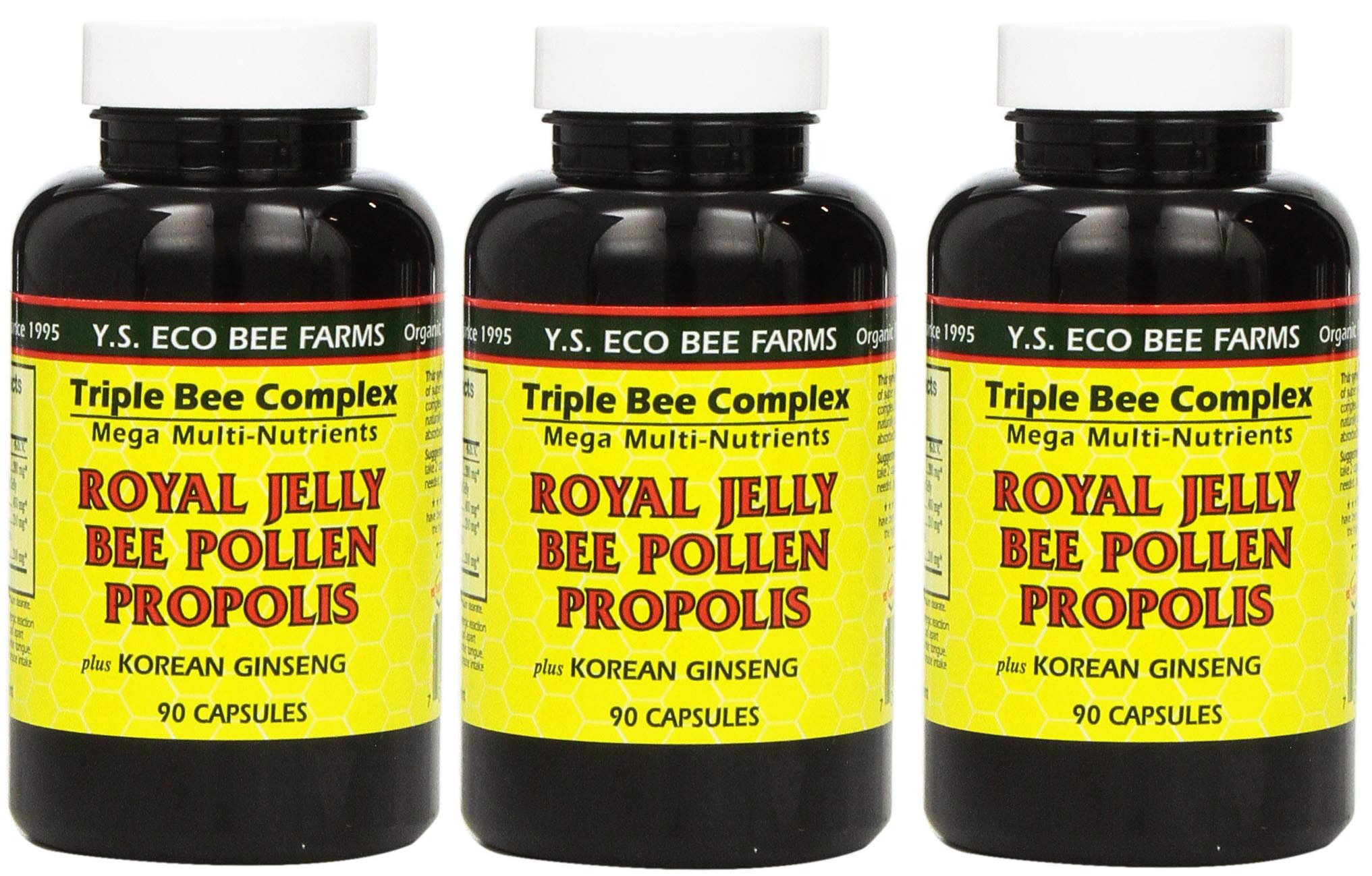 YS Eco Bee Farms jalea real en botella para uso diario