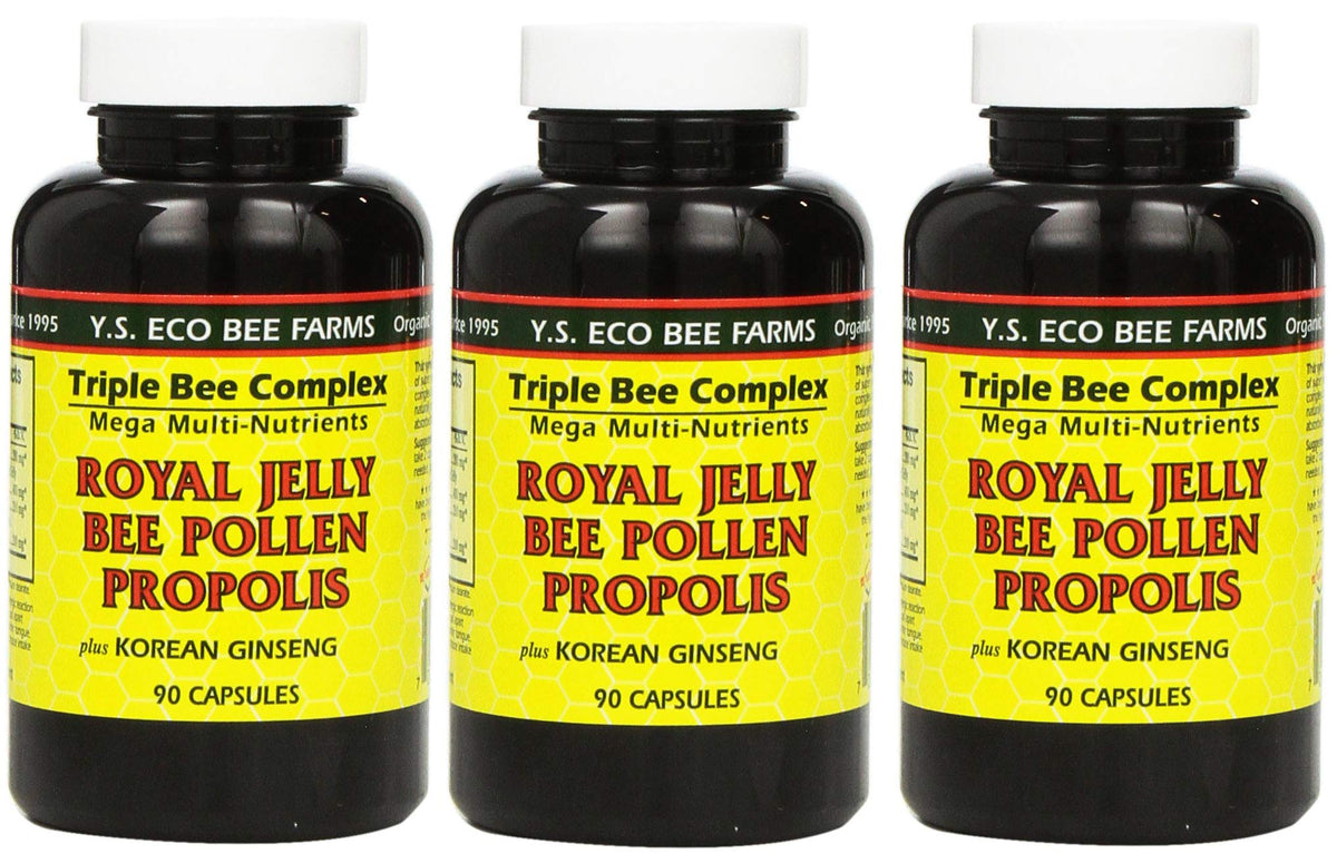 YS Eco Bee Farms jalea real en botella para uso diario