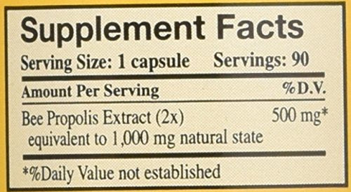 Guía de dosis de Propolis 1000 para uso responsable