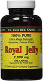 YS Eco Bee Farms Royal Jelly 2000 mg frascos: cápsulas fáciles de tragar para uso diario