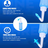 Neti Pot YSYONM: diseño ergonómico de agarre para uso cómodo.