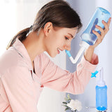 Neti Pot YSYONM: uso fácil con un solo botón para manejo sencillo.