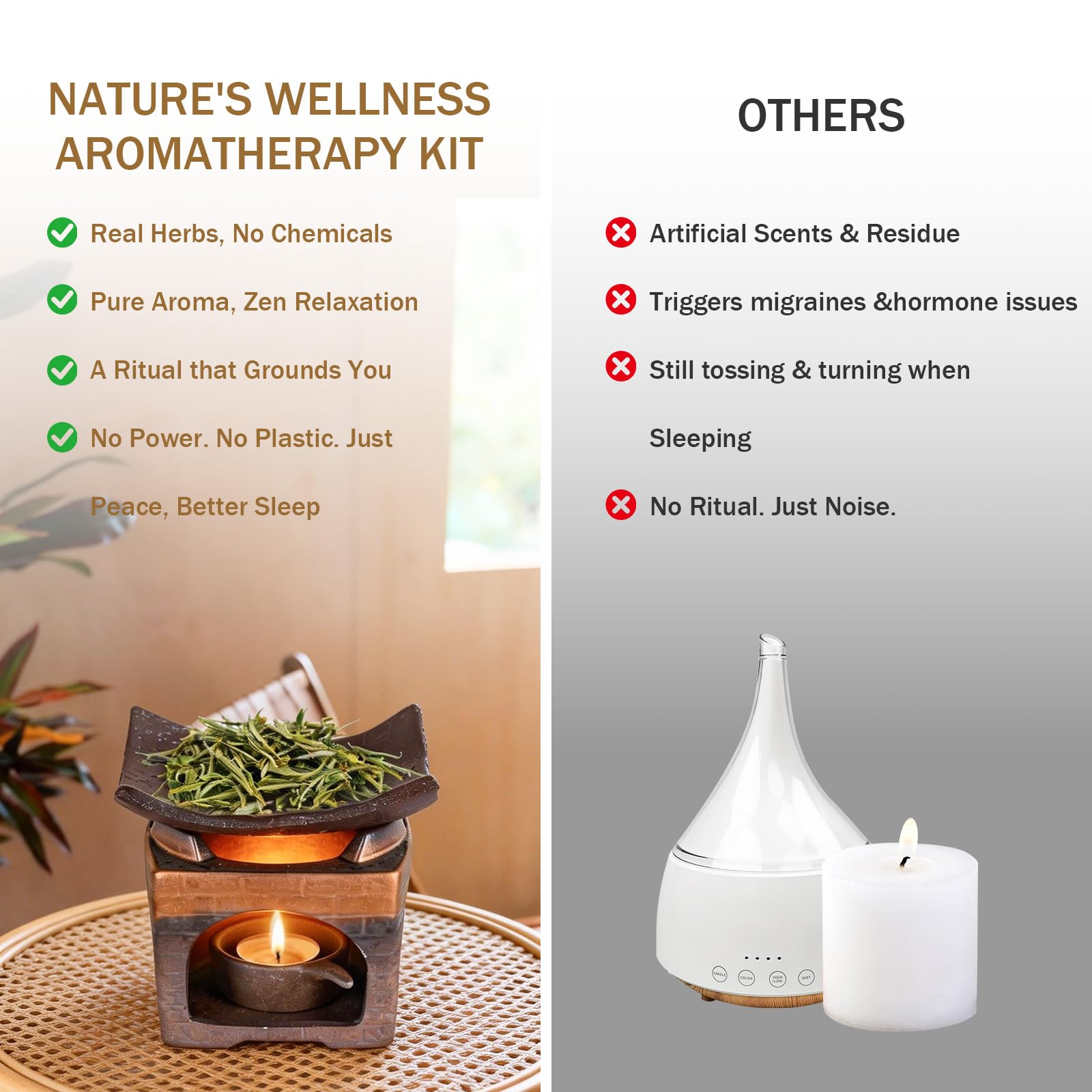 Ambiente relajante en sala y oficina con difusor YSZYPETHE