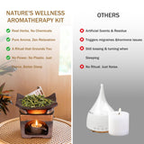 Ambiente relajante en sala y oficina con difusor YSZYPETHE