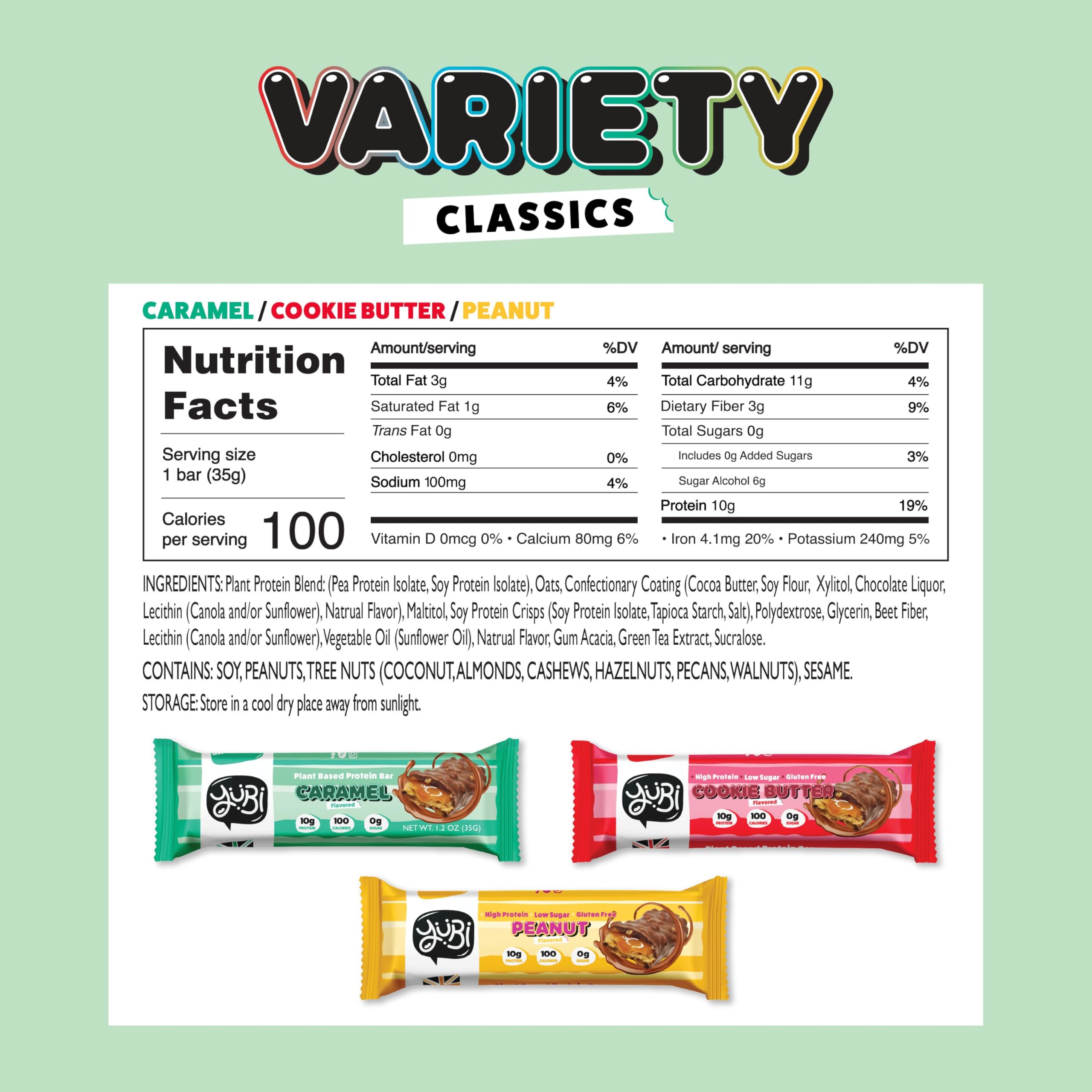 YuBi Bars barra-proteina-cobertura-chocolate: sabor chocolate intenso para disfrutar sin culpa.