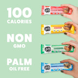 YuBi Bars calorias-100-proteina-10g: snack ligero con proteína de alta calidad.