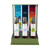 Yuganify Shield aplicador rodante: botella en primer plano, aroma equilibrado para uso diario.