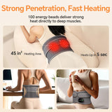 Cintura lumbar con almohadilla YUHUO para calor suave y alivio cómodo