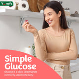 Portabilidad de YUM-V'S Glucosa, gomitas para llevar en bolsa o mochila.