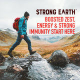 YUM-V'S Strong Earth Iron, certificado kosher para consumo responsable.