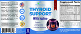 YUMMYVITE Thyroid Support frasco abierto: acceso rápido a cápsulas diarias.