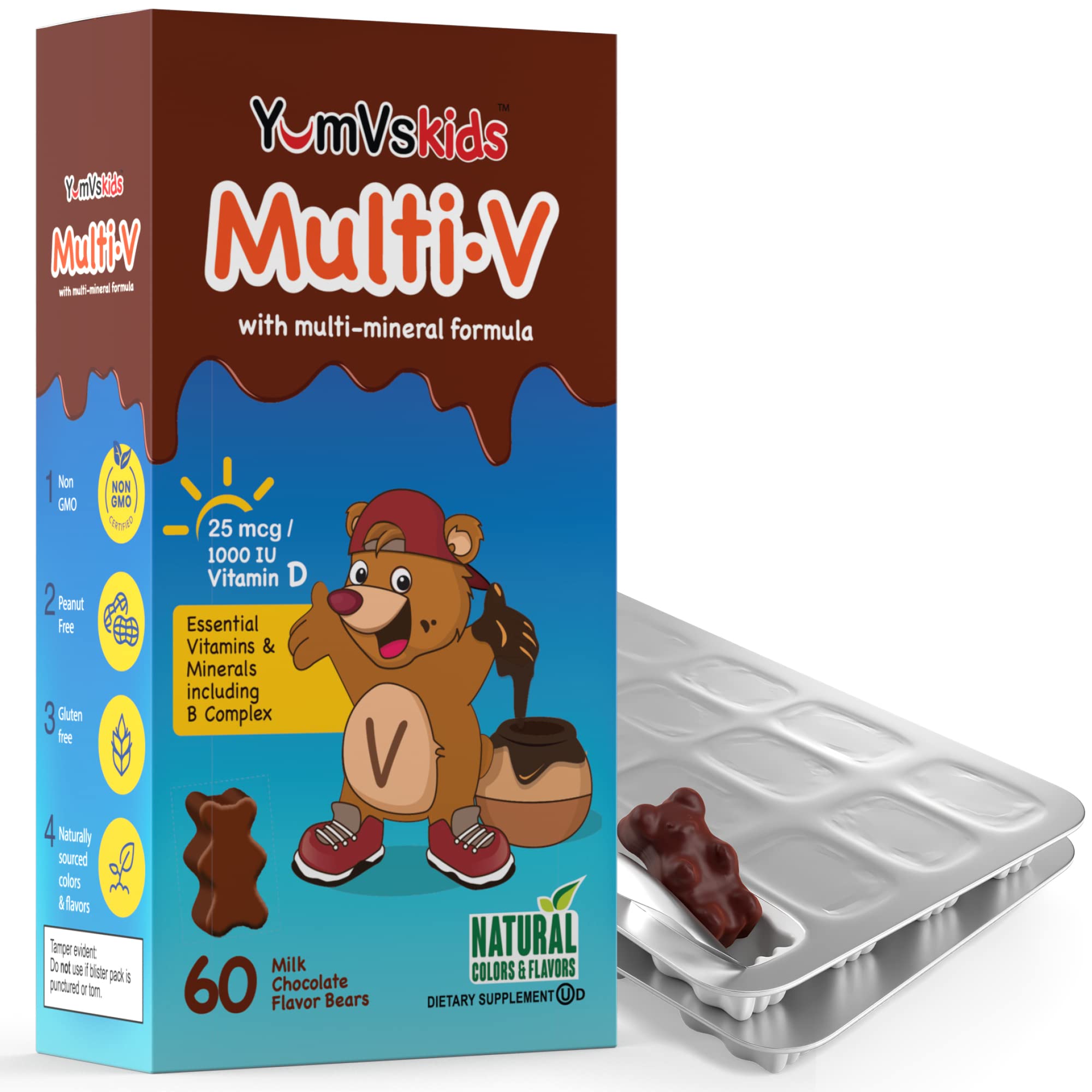 YUM-V'S uso diario en la rutina escolar y juego con energía.
