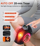 La vibración YUQBLITTY para rodilla ofrece 3 intensidades y calor suave.