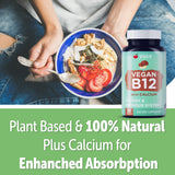 Yuve B12 con calcio enfoca el sistema nervioso central de forma suave.