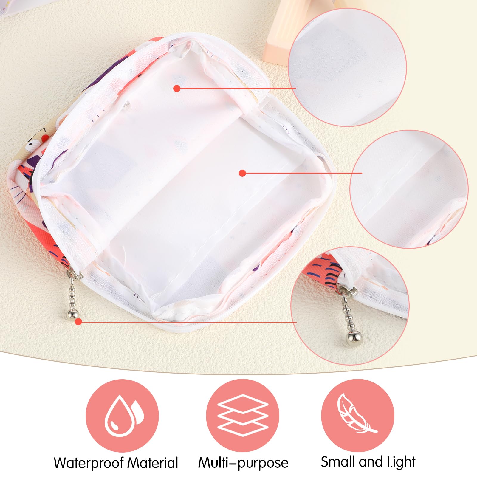 YUXIANLB organizador femenino para tampones, diseño multifuncional y discreto.