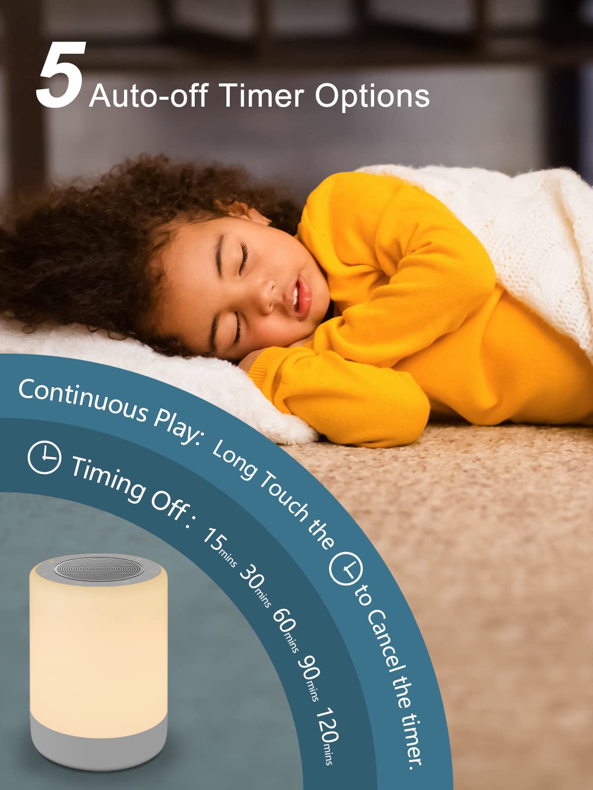 YYDSKIT pantalla táctil con iluminación facilita el control nocturno.