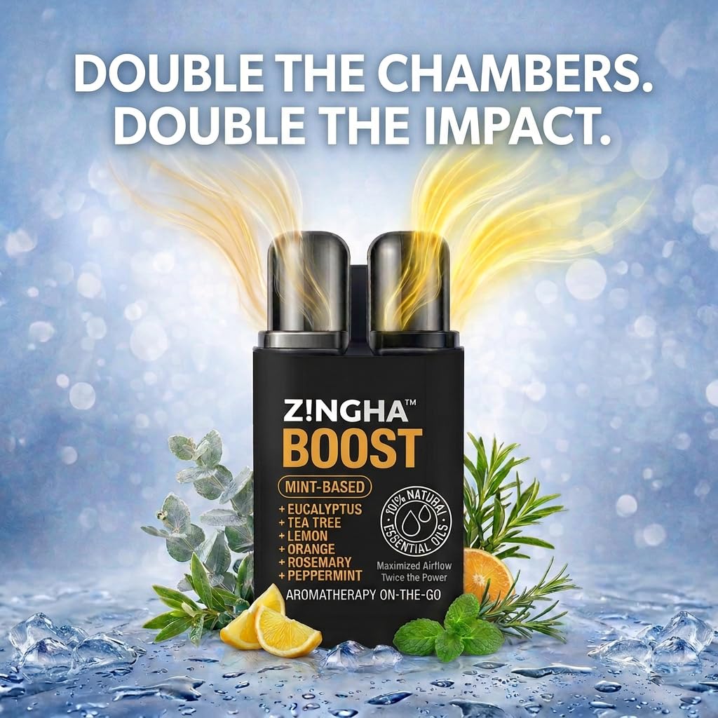 Z!NGHA Nasal Stick aceites naturales para sensación fresca