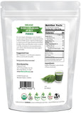 Z Natural Foods polvo de pasto de trigo en vaso, ideal para batidos