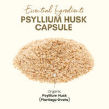 Cápsulas individuales de psyllium 750 mg, Z Zealthy Life, dosis conveniente