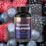 Rutina nocturna con melatonina Z Zealthy Life para mayor tranquilidad.