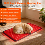 ZAEXAE con 270 LEDs para terapia de luz roja e infrarroja en perros
