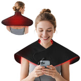 Manta ZAEXAE de terapia con luz roja para cobertura corporal amplia en casa