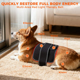 ZAEXAE uso para perros, gatos y otras mascotas envolviendo cintura y espalda