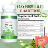 ZAFINCO Gut Relief: etiqueta frontal visible con información de la fórmula herbal.