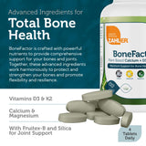 Zahler Bonefactor estroncio para densidad ósea y soporte articular.