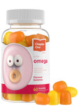 Gomitas Zahler Omega-3 para niños, empaque visible y opción sin pescado.