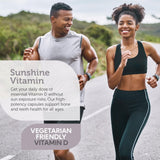 Etiqueta kosher vegetariano Zahler D3 visible para dietas
