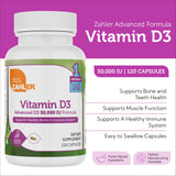Zahler D3 para huesos y dientes, apoyo nutricional diario