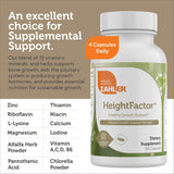 Zahler Factor de Altura: composición de vitaminas y minerales para desarrollo físico.