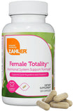 Zahler Female Totality, botella de cápsulas para apoyar el equilibrio hormonal diario.