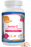 Zahler Junior C Avanzado en empaque, sabor naranja, ideal para la rutina diaria.