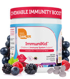 Botella Zahler Kids Immune, vista frontal para defensa diaria de niños