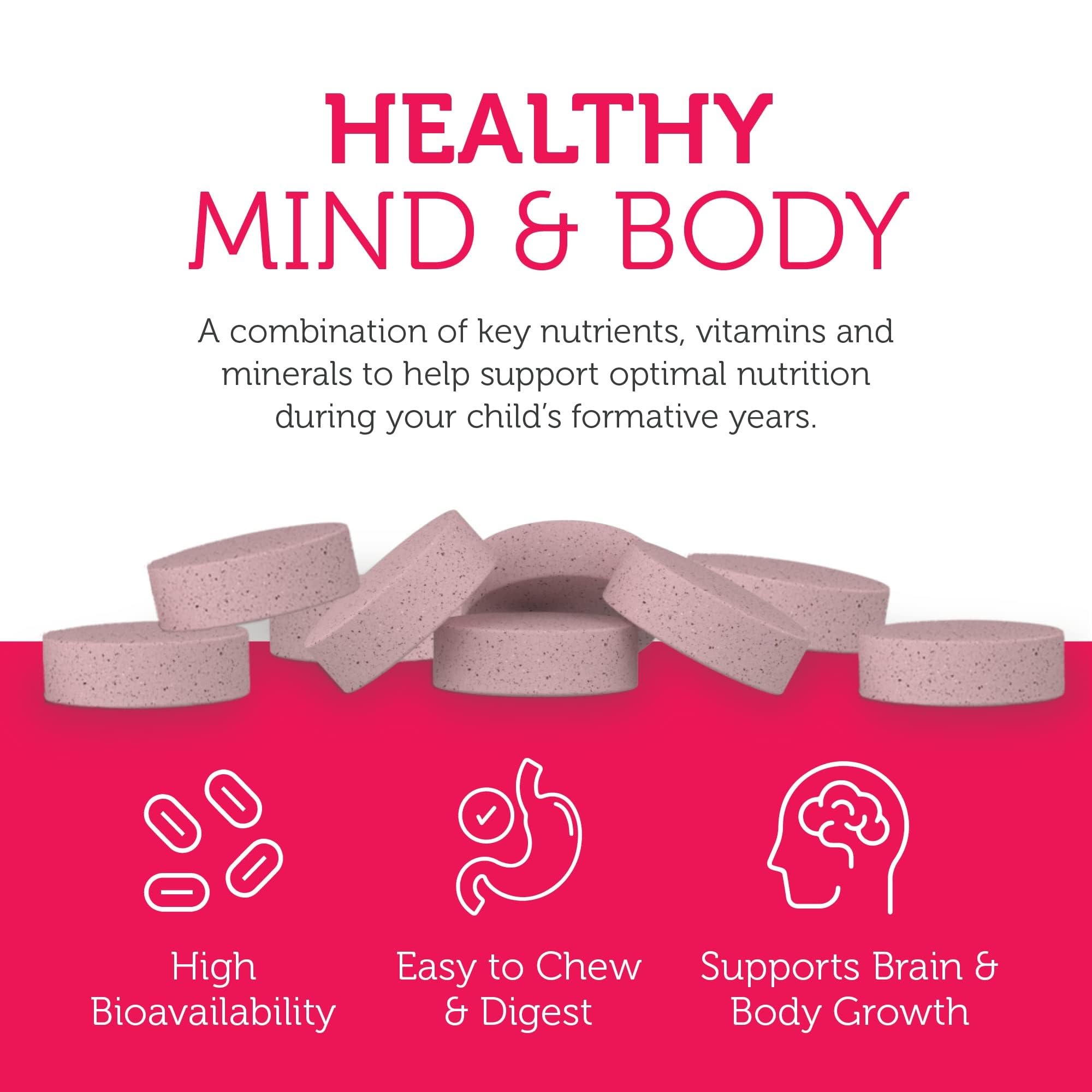 Zahler Kids Multivitamin: etiqueta nutricional y lista de minerales