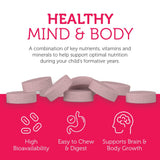 Zahler Kids Multivitamin: etiqueta nutricional y lista de minerales