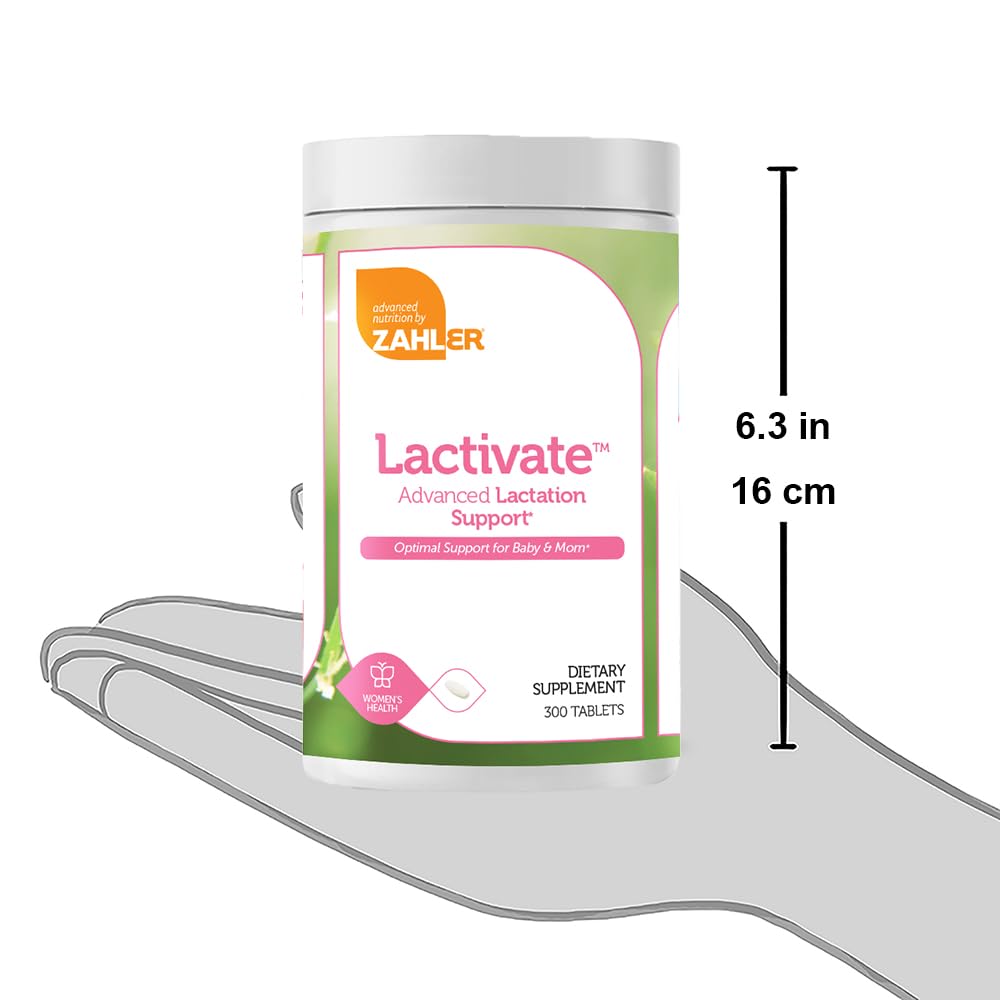 Etiqueta Zahler Lactivate, certificado Kosher y alto estándar de calidad