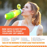 Zahler Mantra Rise: etiqueta detallada con información de nutrientes.