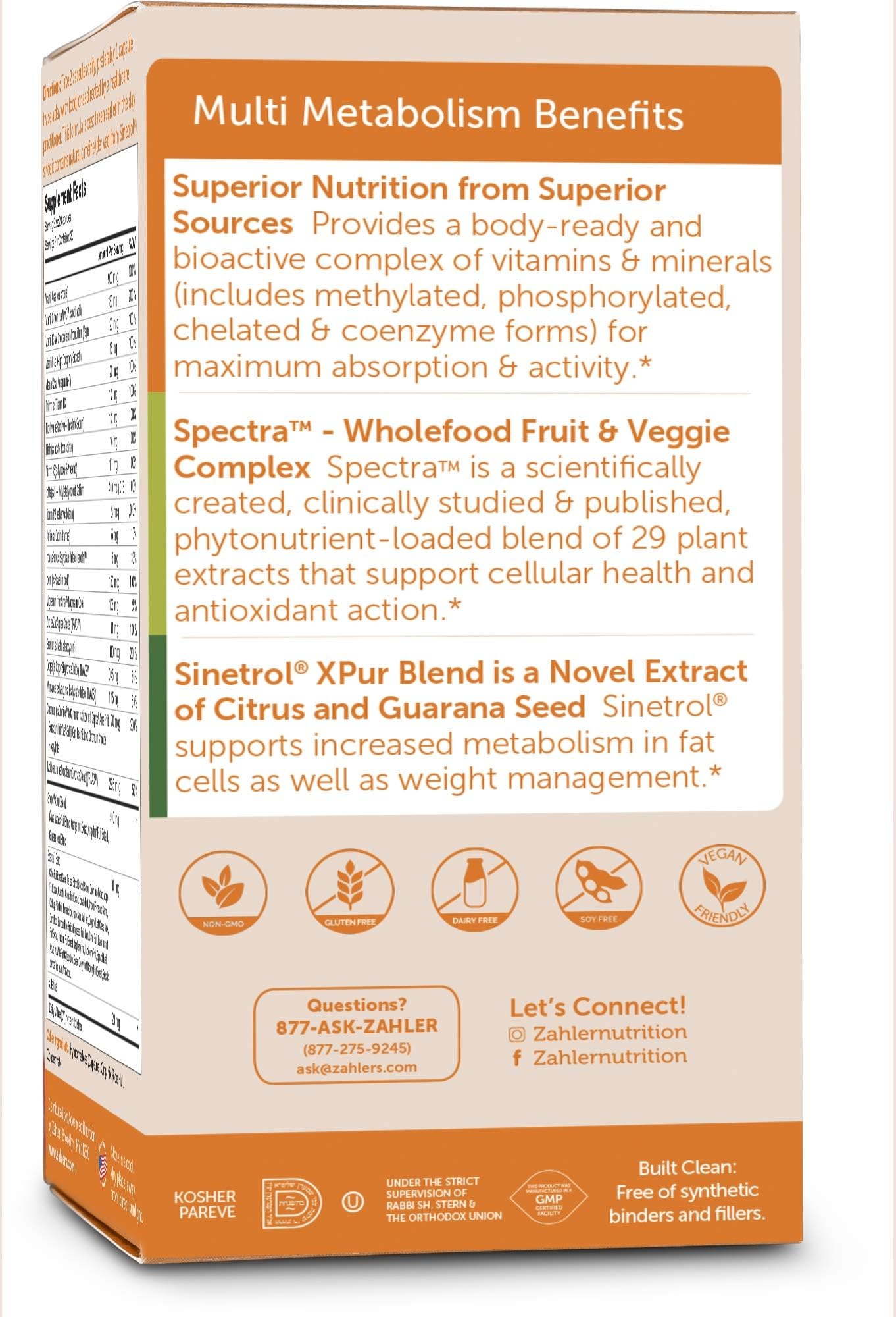 Ingredientes clave para absorción óptima y nutrición diaria.