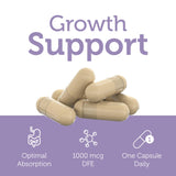 Fórmula sin gluten de Zahler Methylfolate para dietas sensibles.
