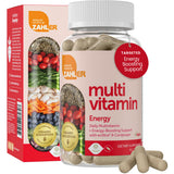 Zahler multivitamínico, mezcla Enxtra de hierbas para energía sostenida.